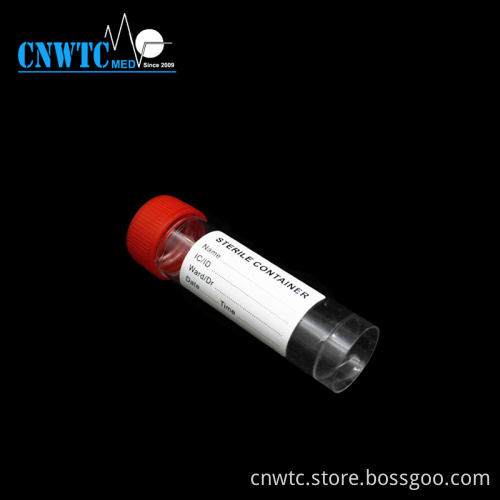 Disposable Sterile Plastic Urine Sample Containers - 30ml